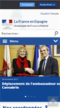 Mobile Screenshot of ambafrance-es.org