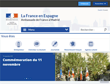 Tablet Screenshot of ambafrance-es.org
